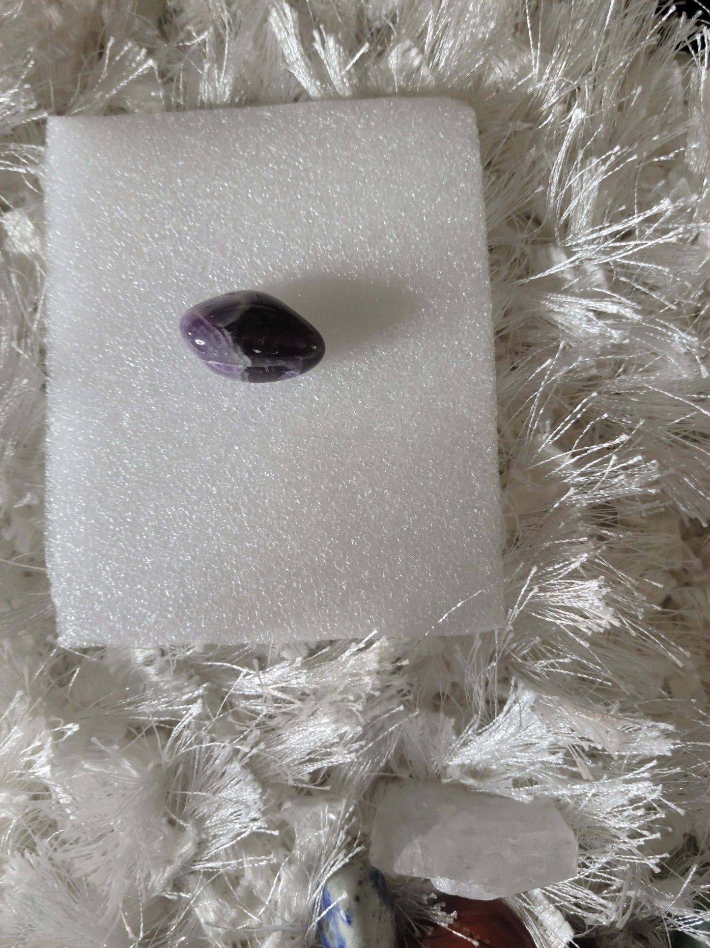 Purple Black Stone