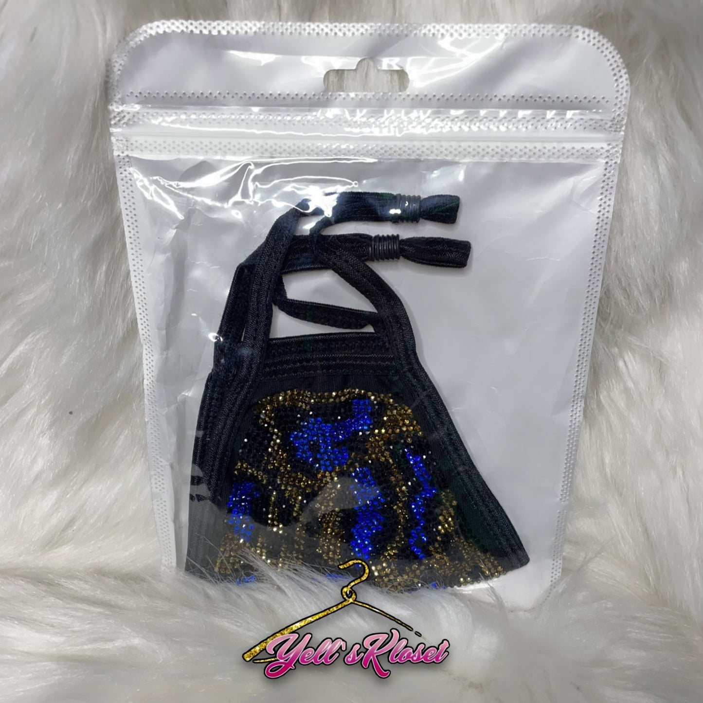 Mask Black Blue