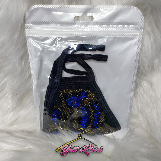 Mask Black Blue